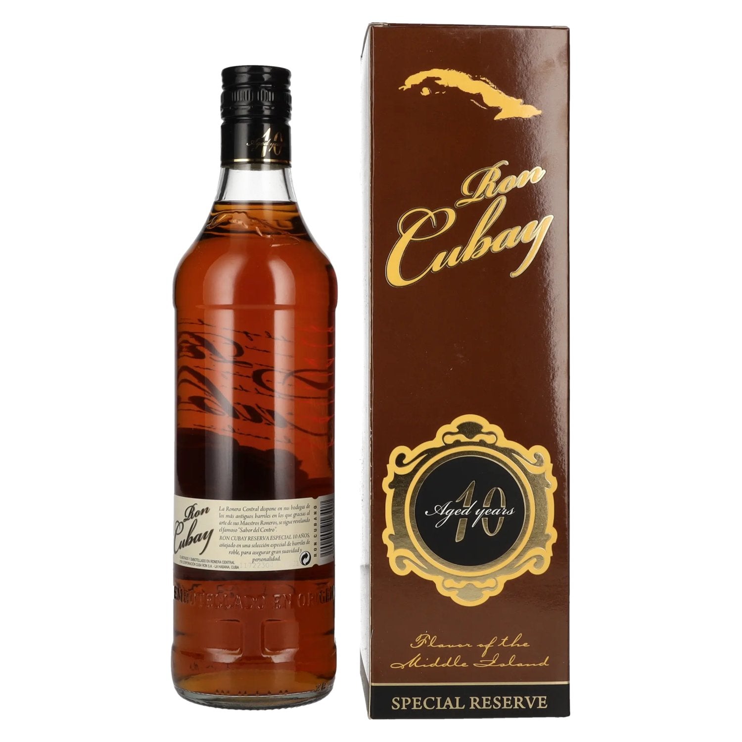 Ron Cubay 10 Years Old RESERVA ESPECIAL 40% Vol. 0,7l en boîte cadeau