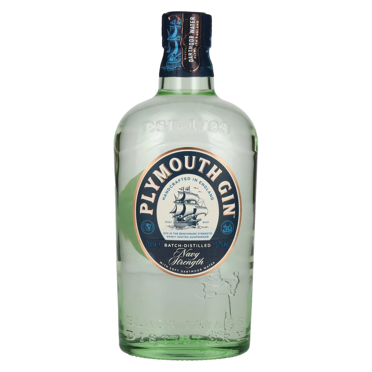 Plymouth Gin Navy Strength 57 % vol. 0,7 l
