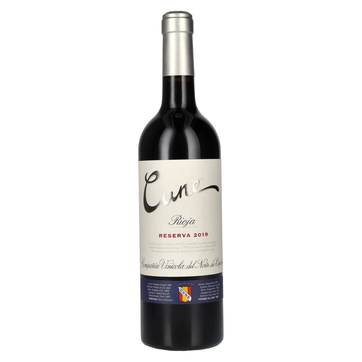 Cune Rioja Reserva 2019 14% Vol. 0,75l