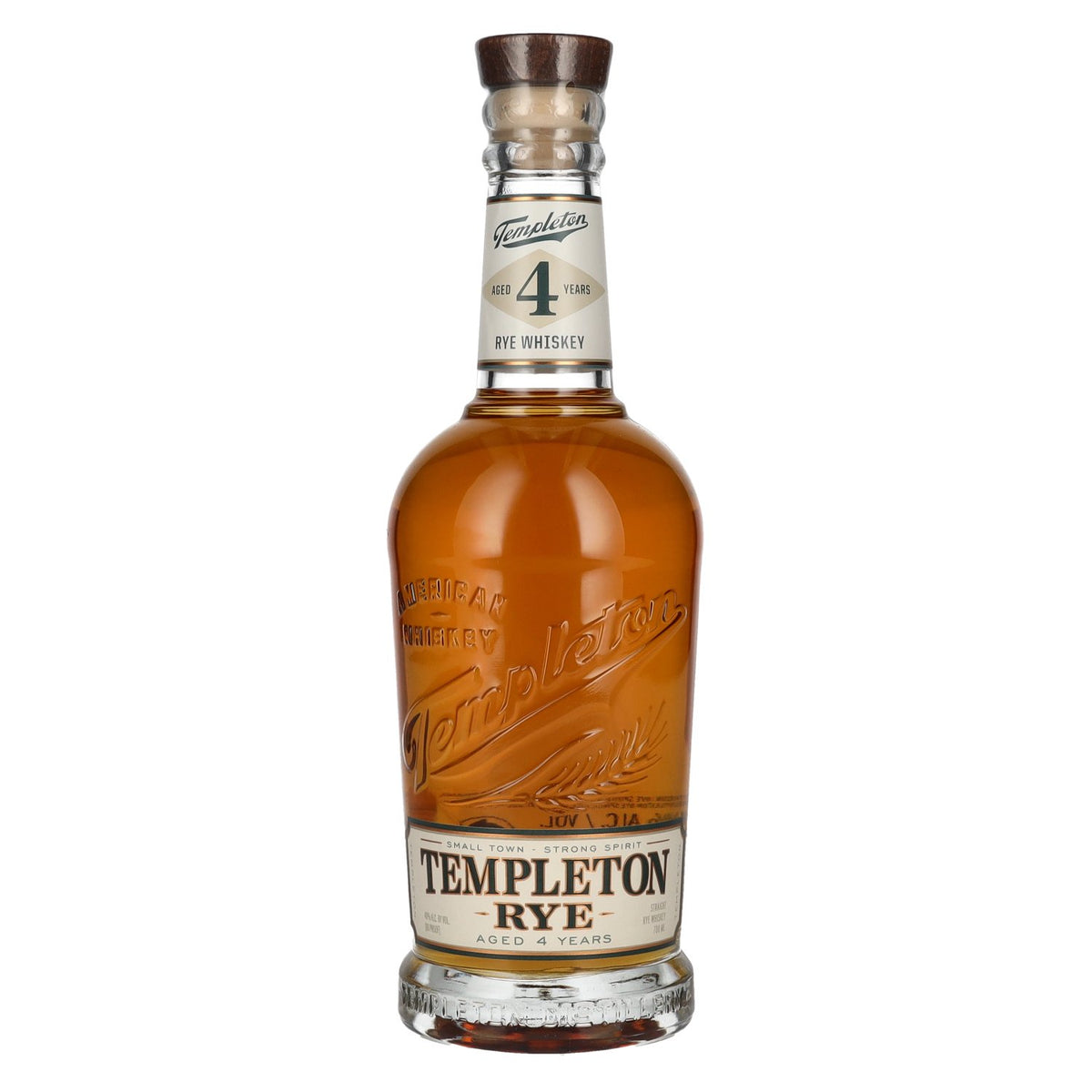 Templeton Rye Whiskey 4-Year-Old Straight Whisky 40% vol. 0.7 l