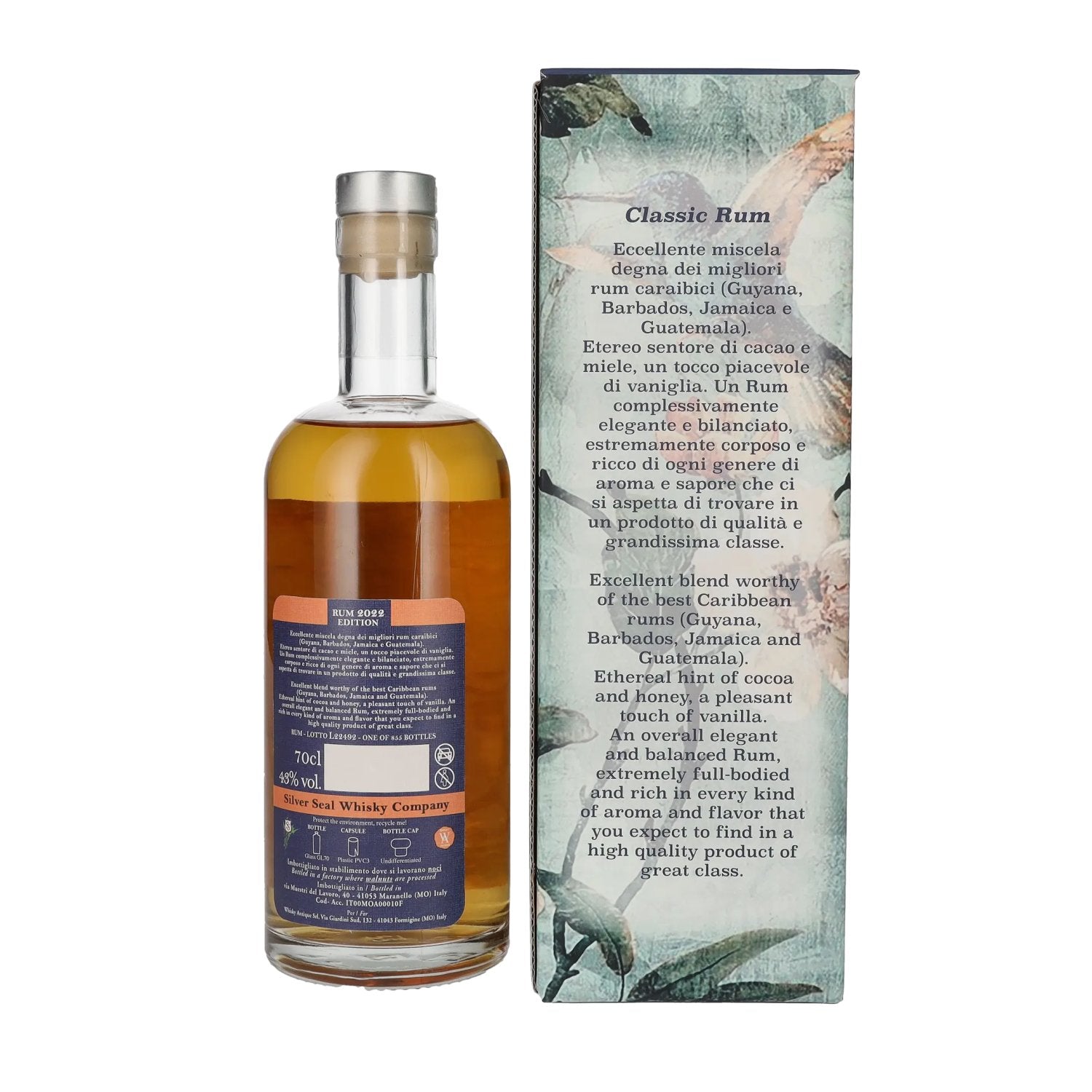 Silver Seal Classic Rum Edition 2022 43% Vol. 0,7l in Geschenkbox
