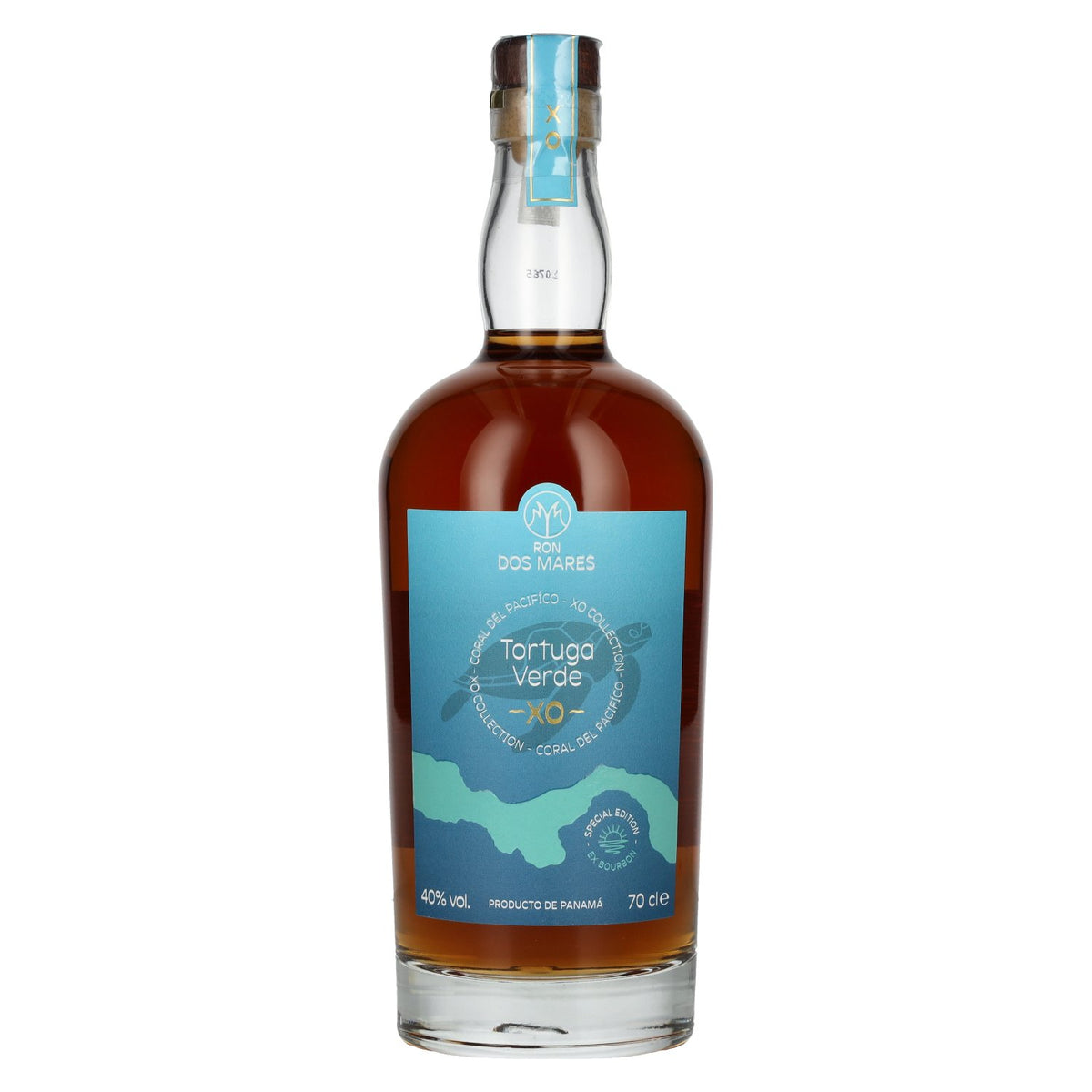 Ron Dos Mares XO Tortuga Verde Special Edition 40% vol. 0,7 l