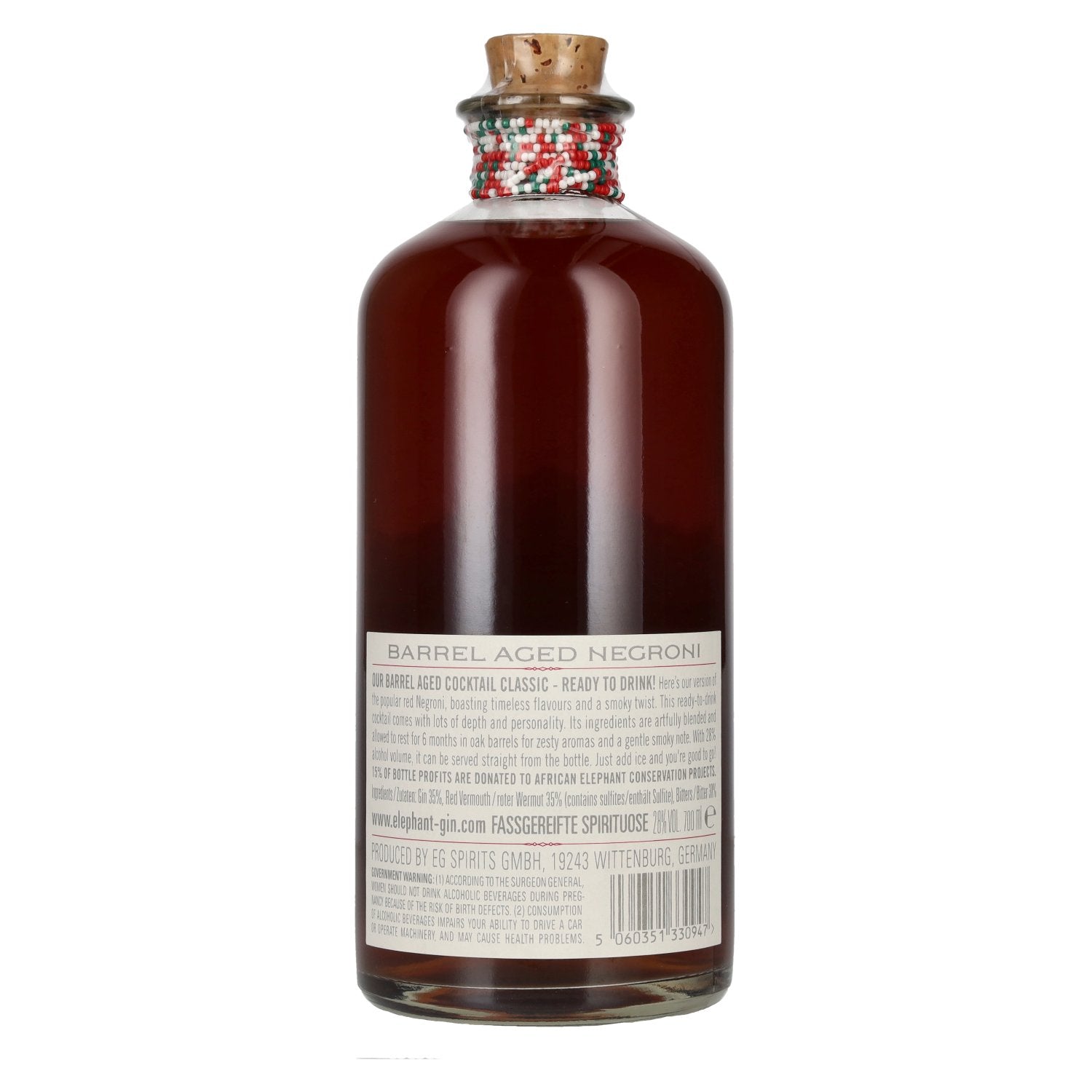 Elephant Gin Negroni 28% Vol. 0,7l
