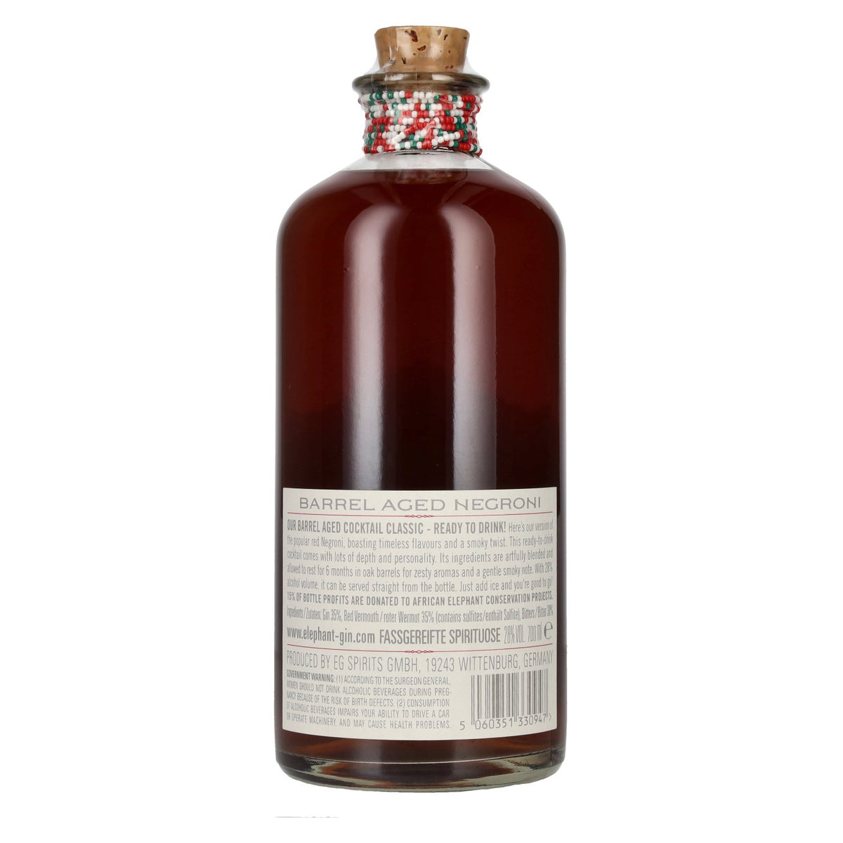 Elephant Gin Negroni 28 % vol. 0,7 l