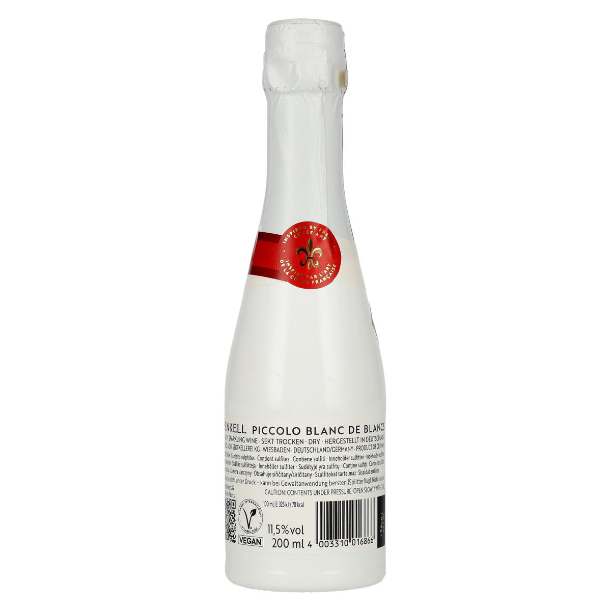 Henkell Blanc de Blancs Dry-Sec Piccolo 11,5 % vol. 0,2 l