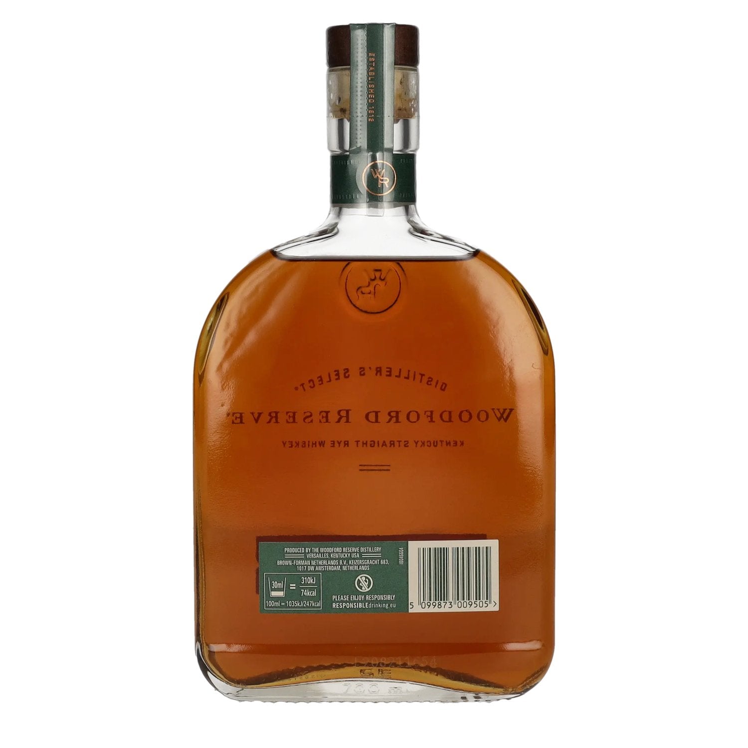 Woodford Reserve Kentucky Straight Rye Whiskey 45,2% Vol. 0,7l