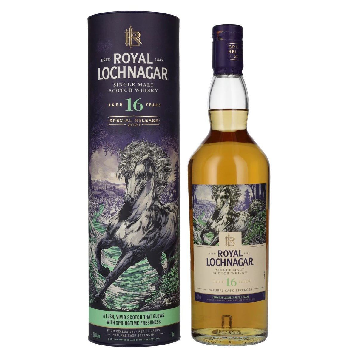 Royal Lochnagar 16 ans d'âge, édition spéciale 2021, 57,5 % vol., 0,7 l, dans un coffret cadeau