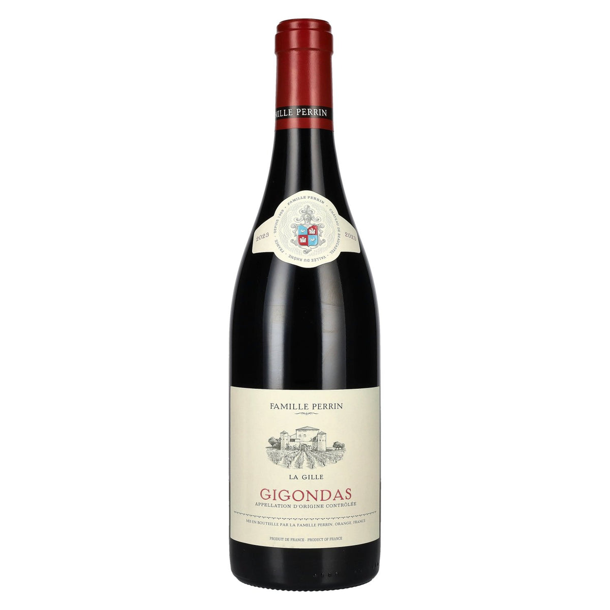 Famille Perrin Gigondas La Gille Rouge AOC 2023 14.5% ABV 0.75l