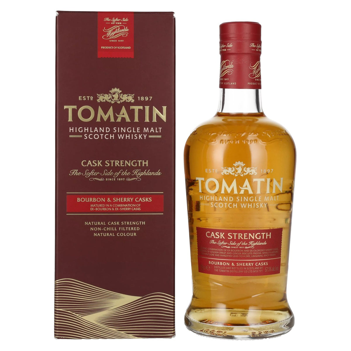 Tomatin Cask Strength Edition 57.5% ABV, 0.7l in a gift box