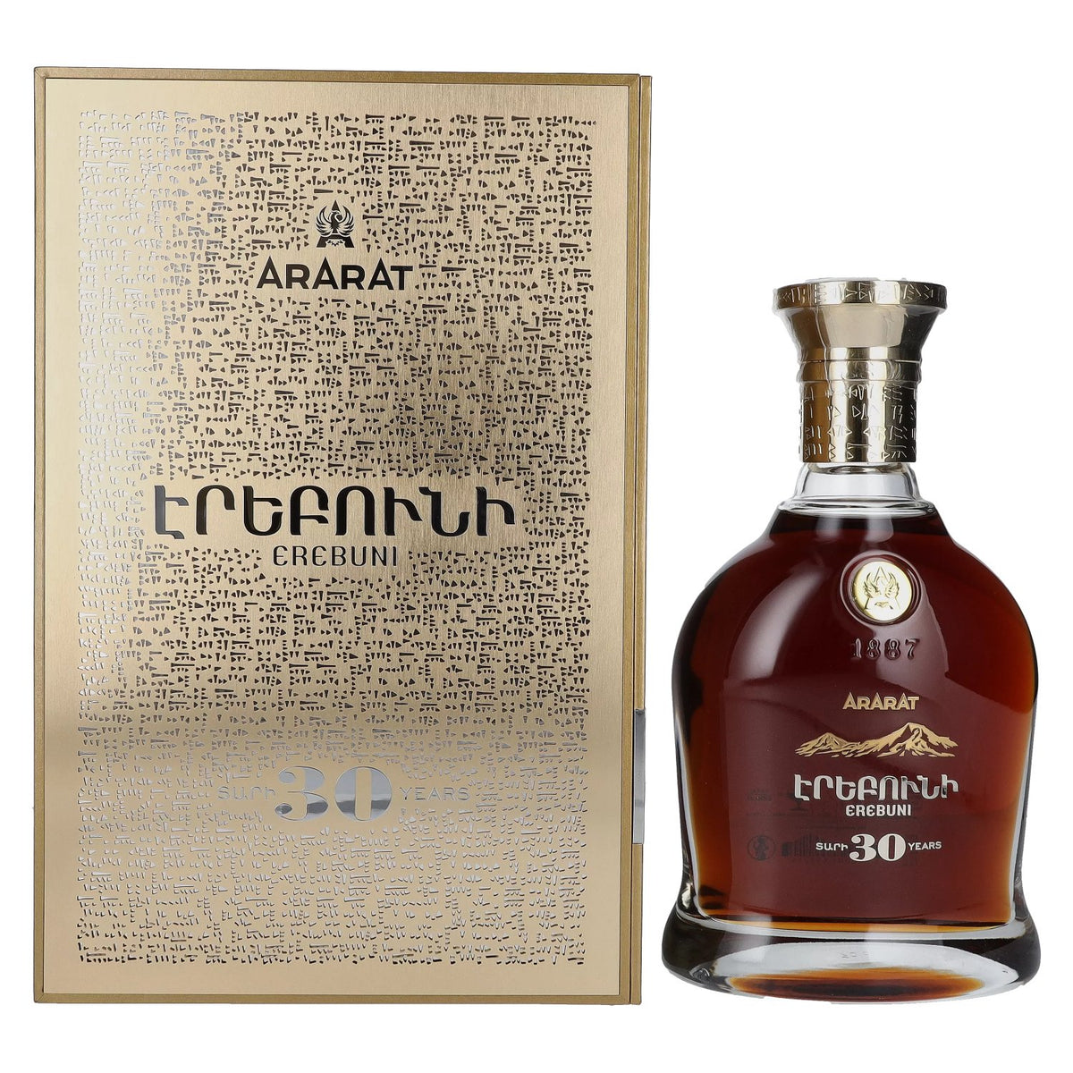 Ararat Erebuni 30 Years Old 40% vol. 0,7 l in geschenkverpakking