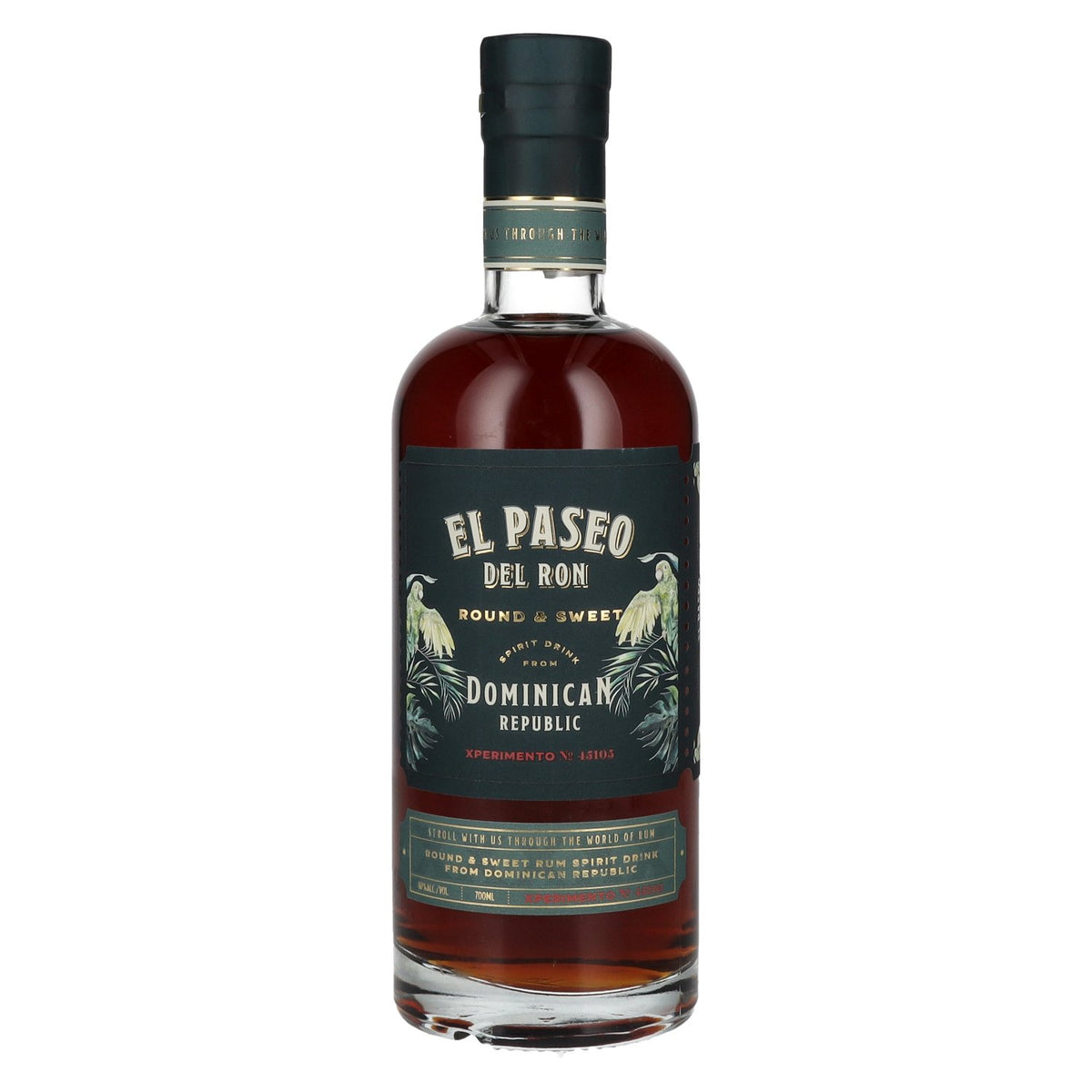 El Paseo del Ron Xperimento Rum Spirit Drink 40% vol. 0,7 l