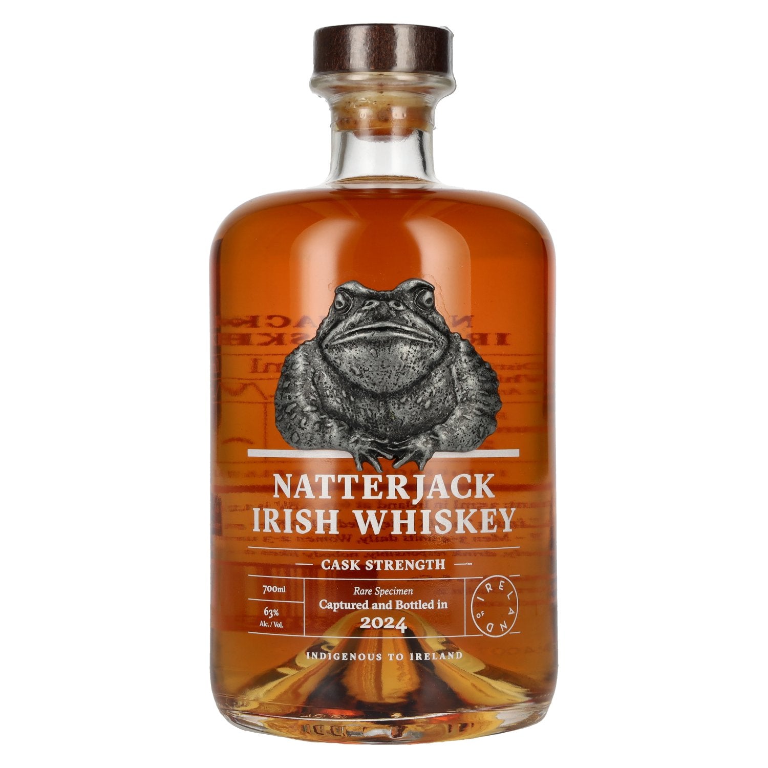 Natterjack Irish Whiskey Cask Strength 2024 63% Vol. 0,7l