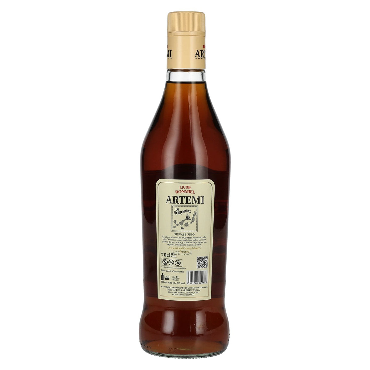 Artemi Ronmiel Honey Rum Liqueur 20% ABV 0.7l