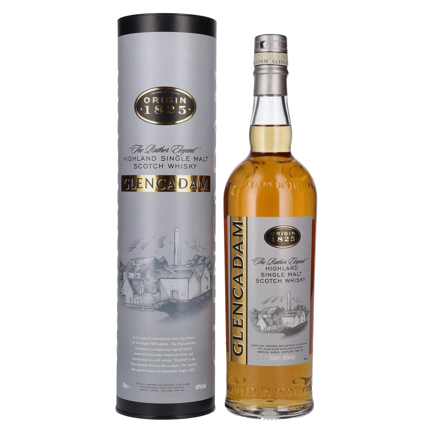 Glencadam Origin 1825 The Rather Elegant 40% Vol. 0,7l in gift box