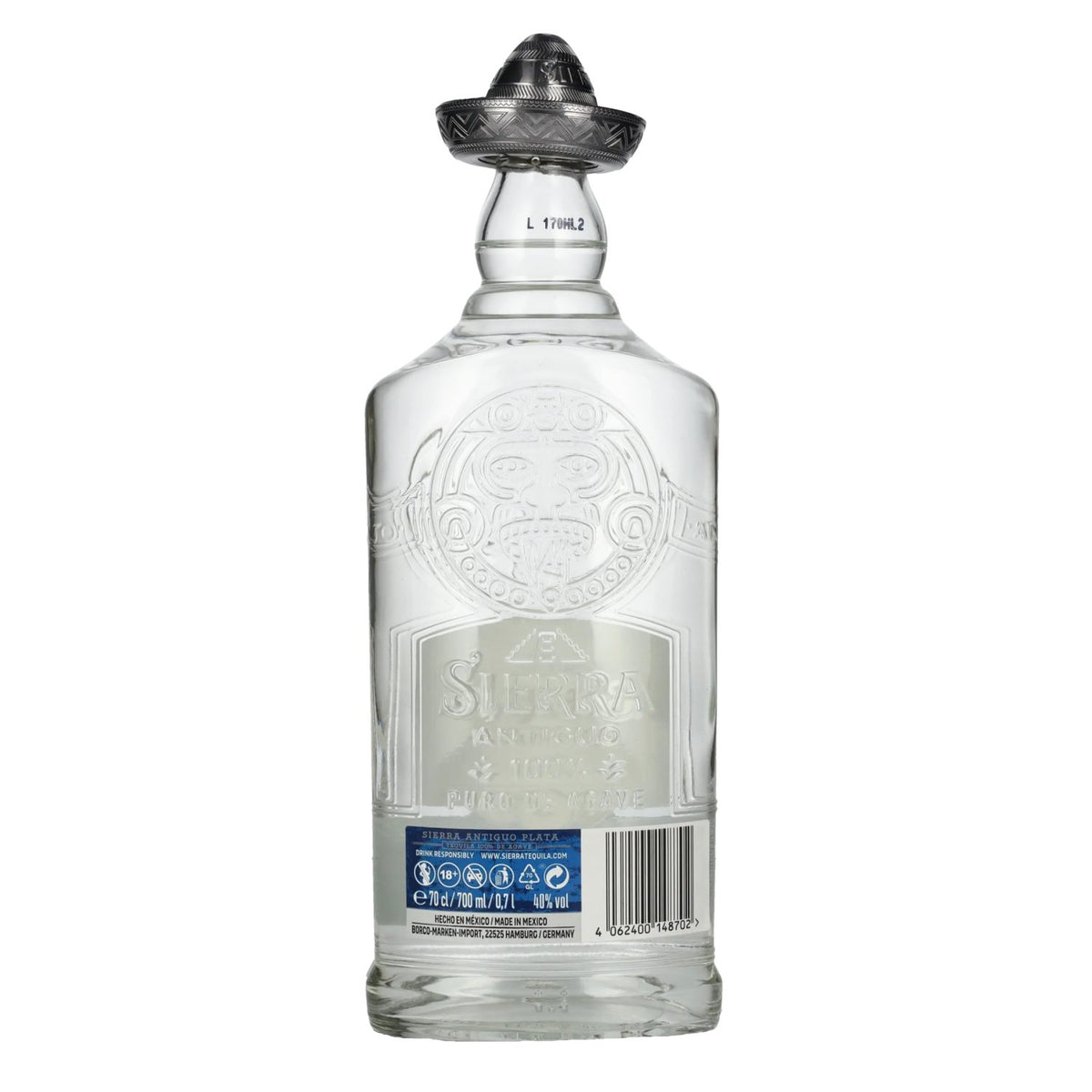 Sierra Tequila Antiguo Plata 100% agave 40% vol. 0,7 l