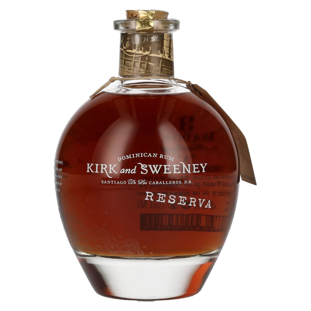 Kirk and Sweeney RESERVA Dominican Rum 40% ABV 0.7l