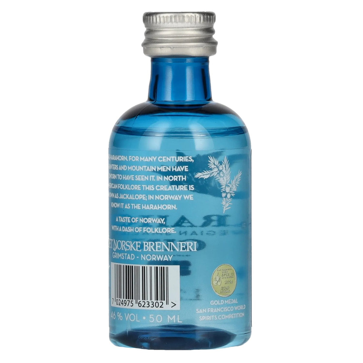 Harahorn Norwegian Small Batch Gin 46% ABV 0.05 l PET