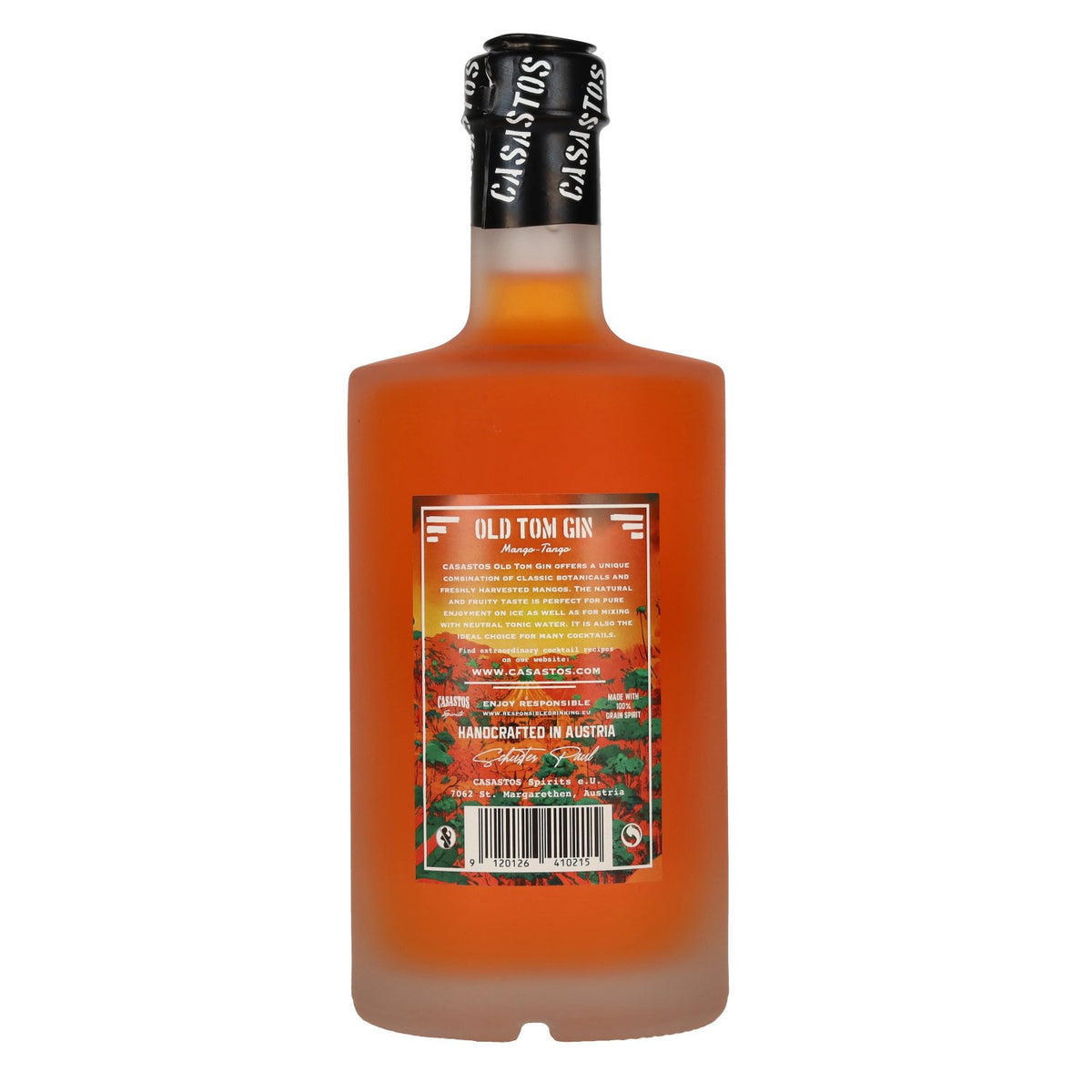 CASASTOS Old Tom Gin Small Batch Mango-Tango 40 % vol. 0,5 l