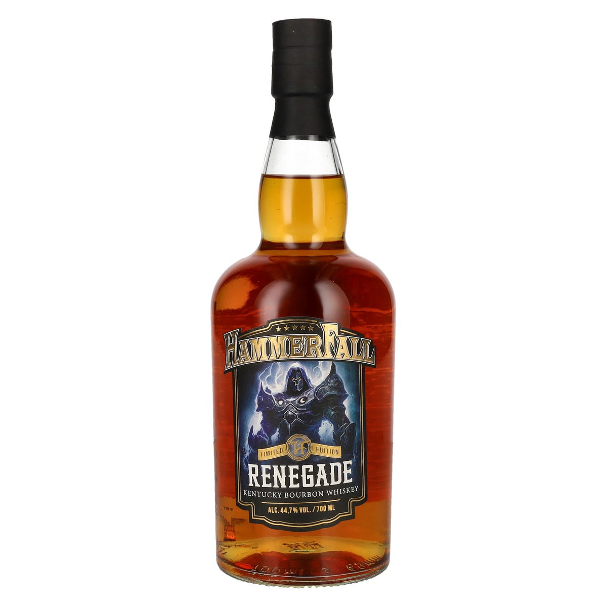 HammerFall Renegade Kentucky Bourbon Whisky Limited Edition 44.7% ABV 0.7l