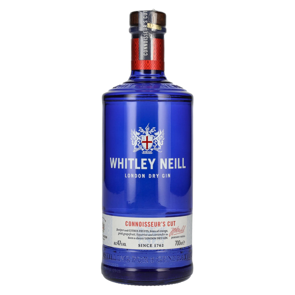 Whitley Neill CONNOISSEUR'S CUT London Dry Gin 47% vol. 0,7 l