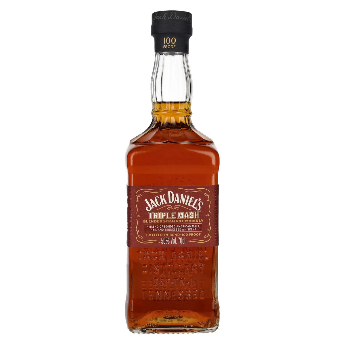Jack Daniel's TRIPLE MASH Blended Straight Whiskey BOTTLED-IN-BOND 50% vol. 0.7 l