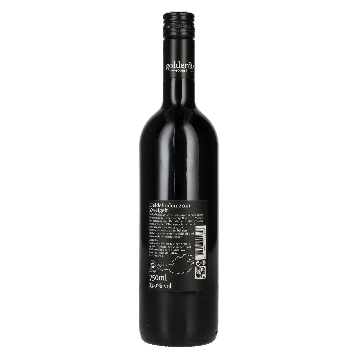 Goldenits Robert Heideboden Zweigelt 2023 13% vol. 0,75 l