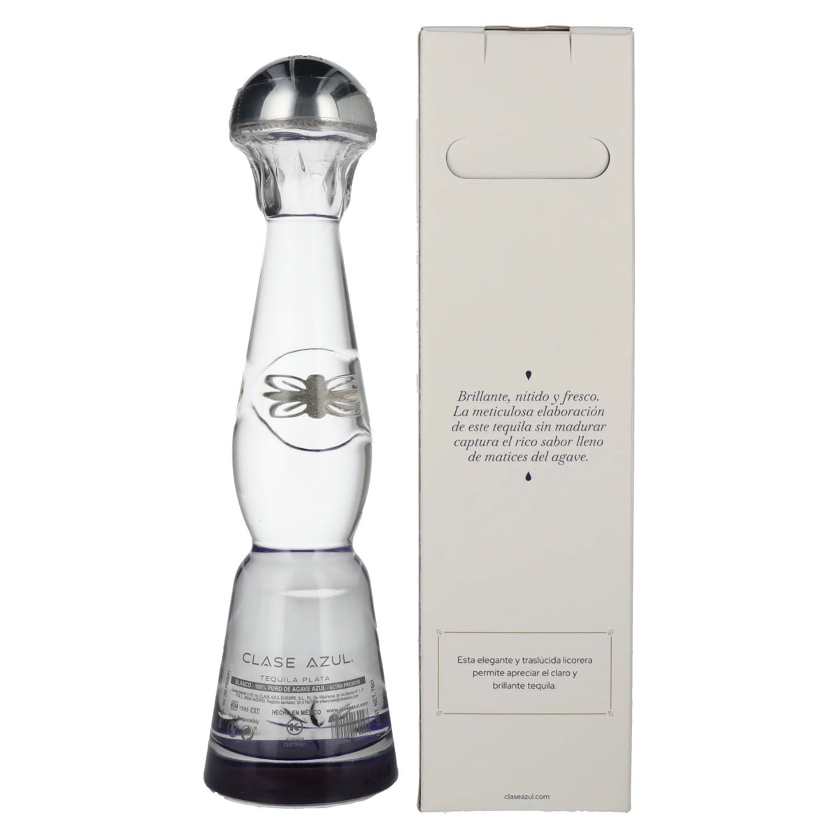 Clase Azul Tequila PLATA 40% ABV 0.7l in a gift box