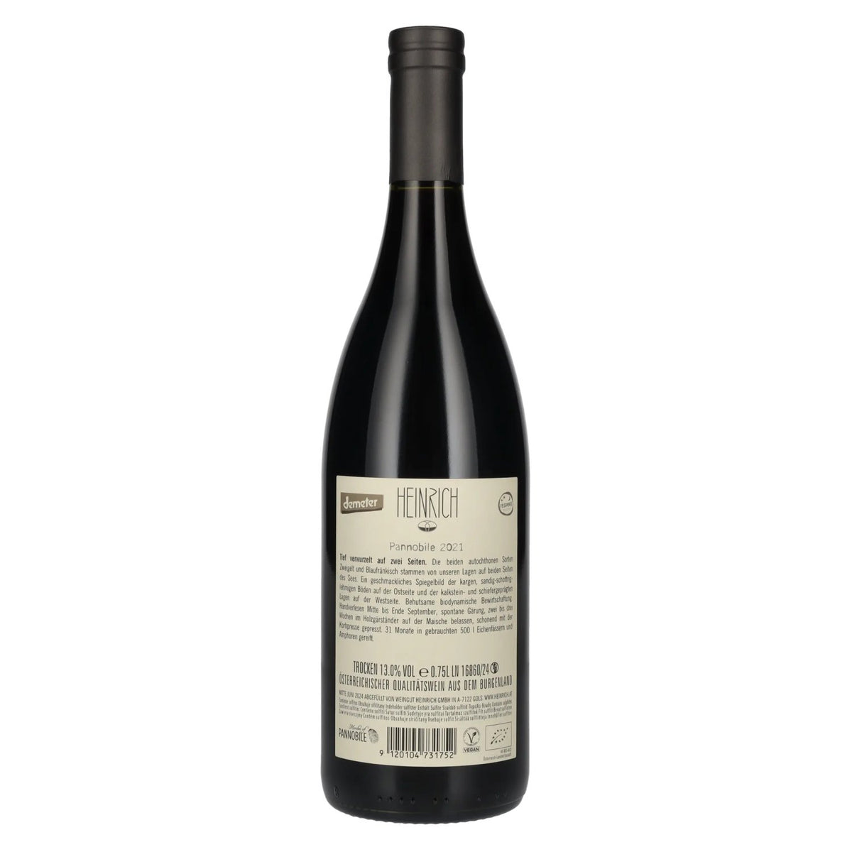 Heinrich Pannobile 2021 13% vol. 0,75 l