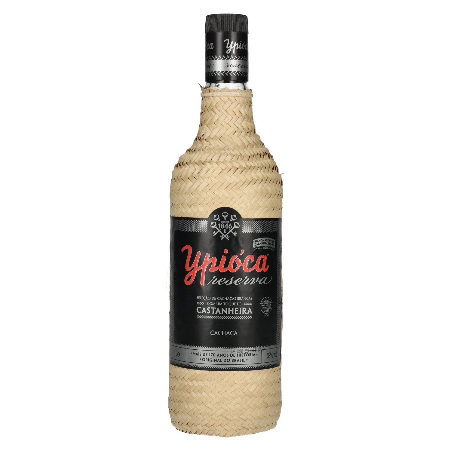 Ypióca Cachaça Castanheiro Reserva 38% Vol. 1l