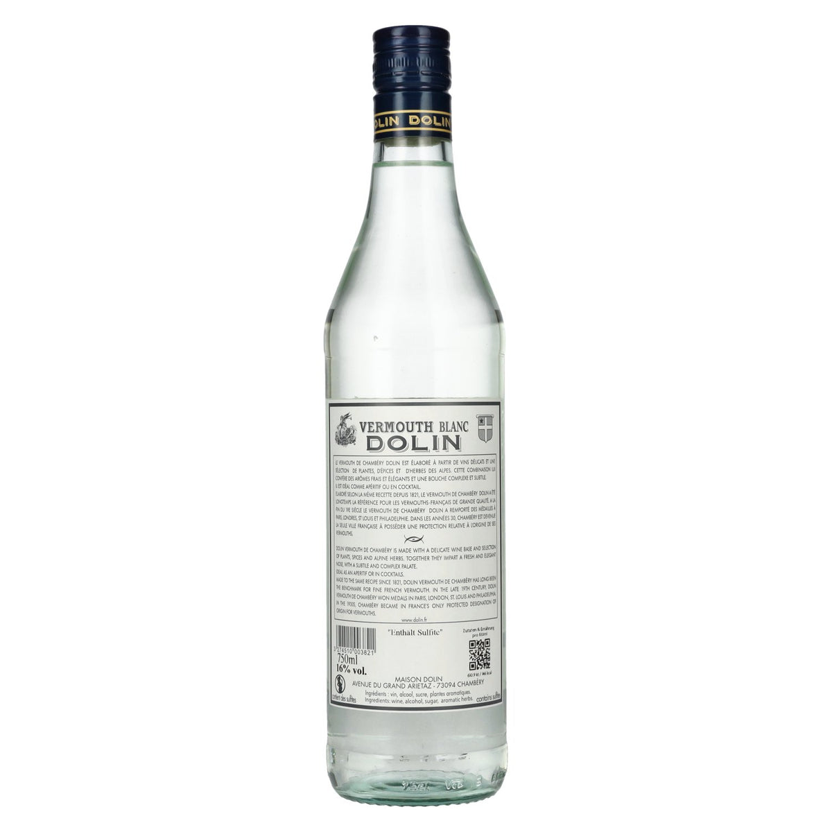 Dolin Vermouth de Chambéry BLANC 16 % vol. 0,75 l