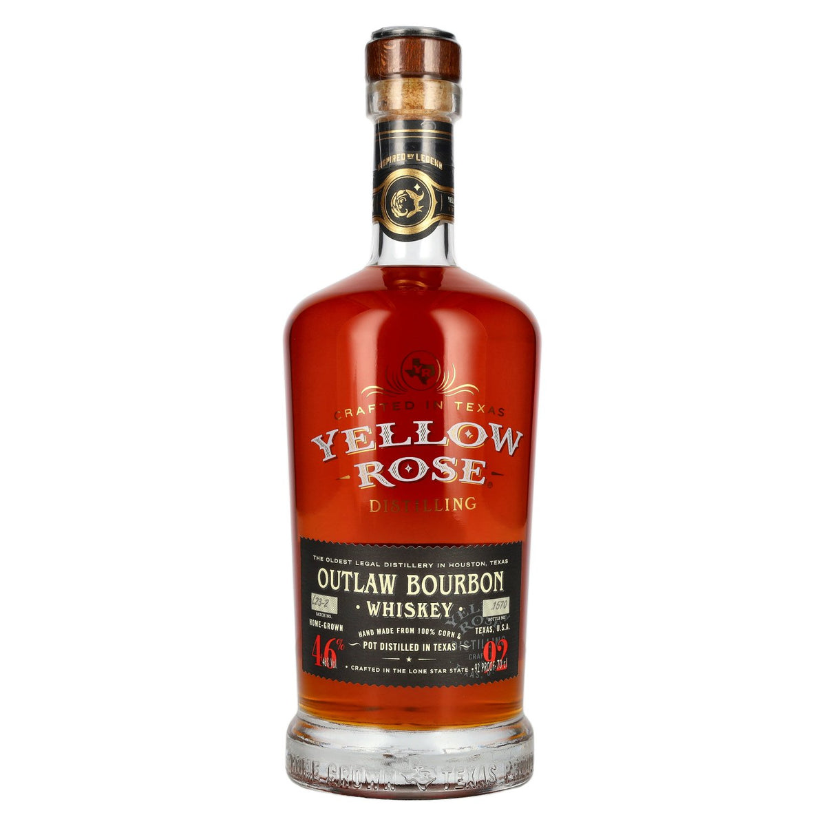 Yellow Rose OUTLAW BOURBON Whisky 46% vol. 0.7 l