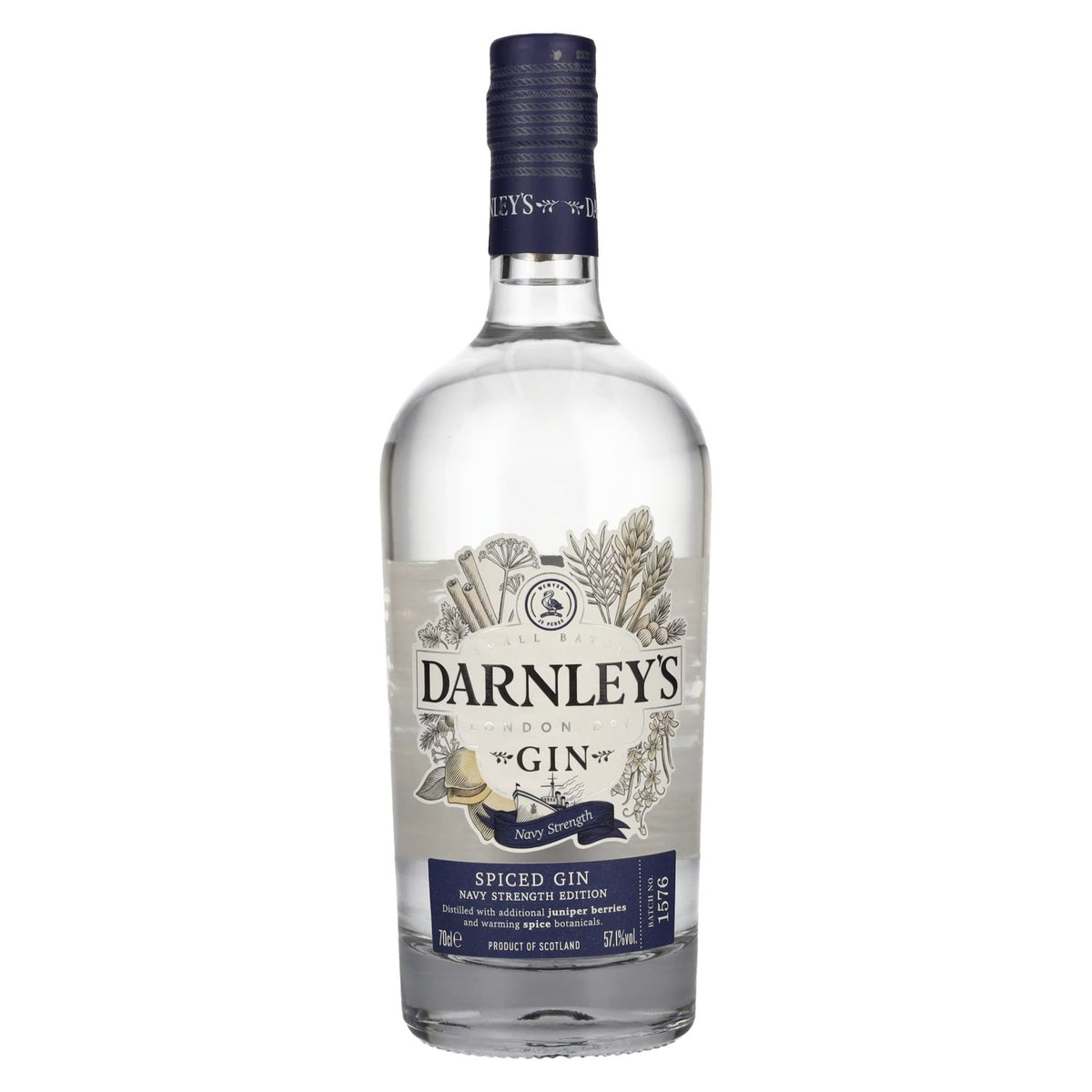 Darnley's Gin SPICED GIN Navy Strength Edition 57,1% vol. 0,7 l