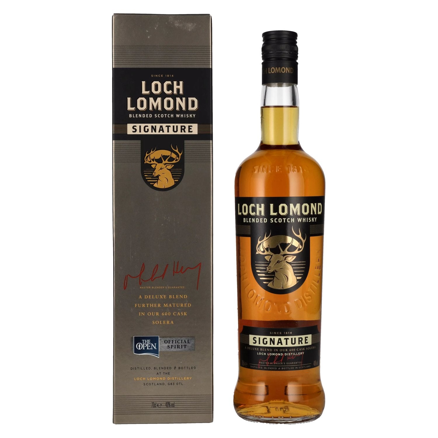 Loch Lomond SIGNATURE Blended Scotch Whisky 40% Vol. 0,7l in gift box
