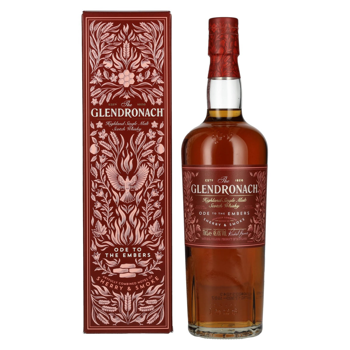 The GlenDronach ODE TO THE EMBERS Highland Single Malt 48,4% Vol. 0,7l in Geschenkbox