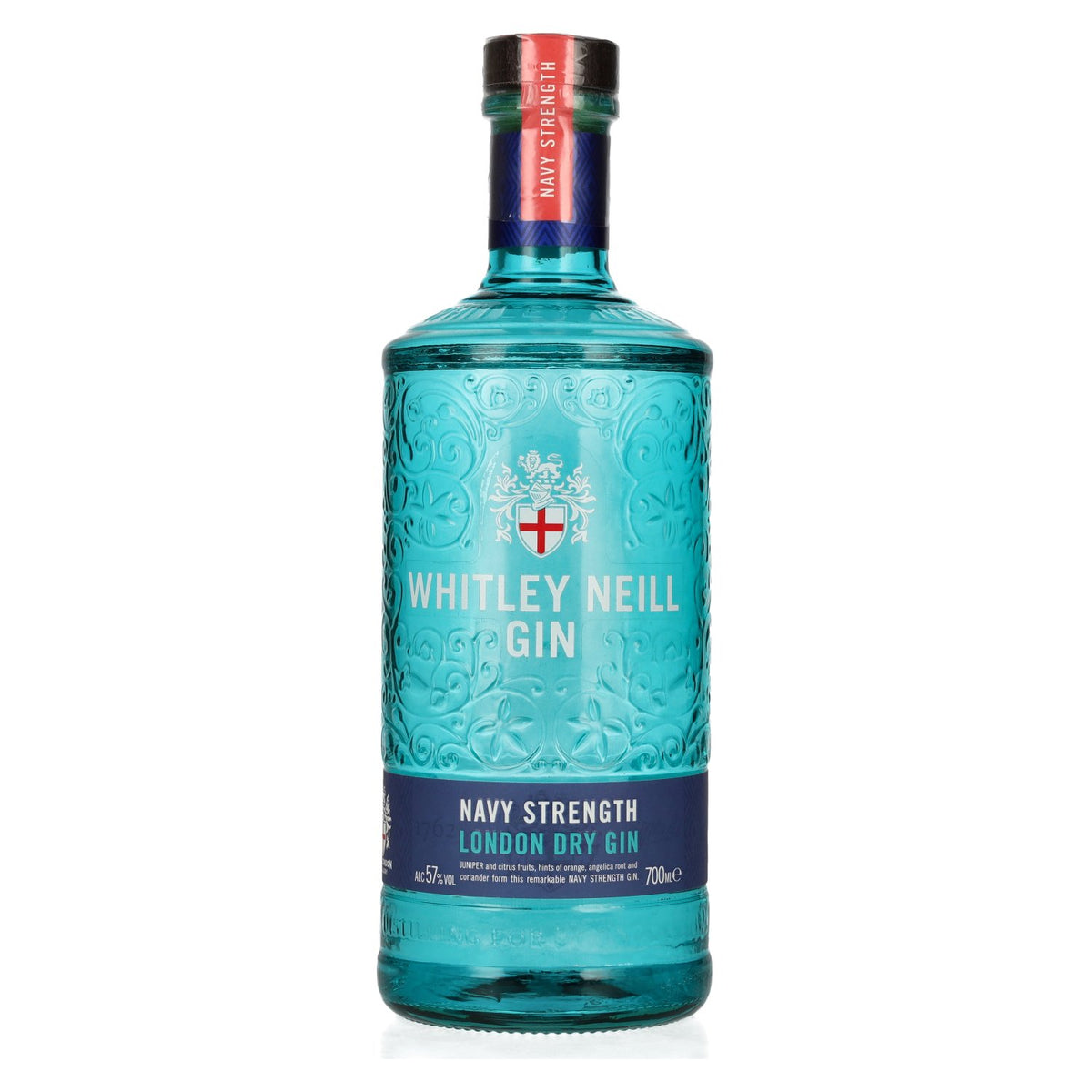Whitley Neill NAVY STRENGTH London Dry Gin 57% ABV 0.7l