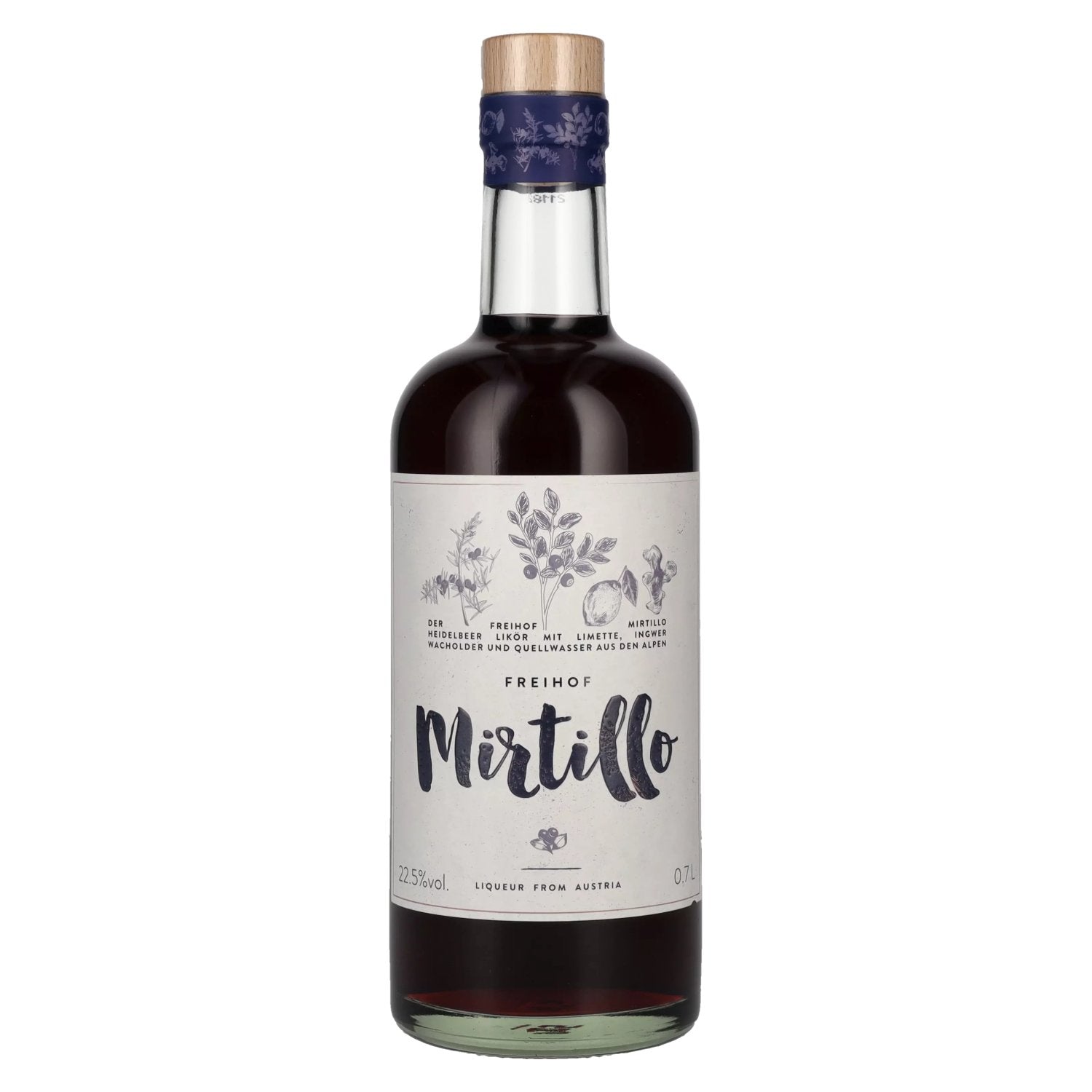 Freihof Mirtillo Liqueur 22,5% vol. 0,7l