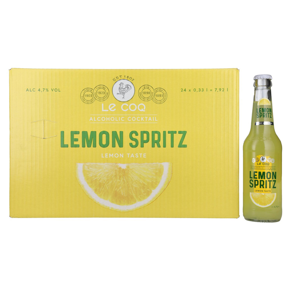 Le Coq LEMON SPRITZ 4,7% vol. 24 x 0,33 l