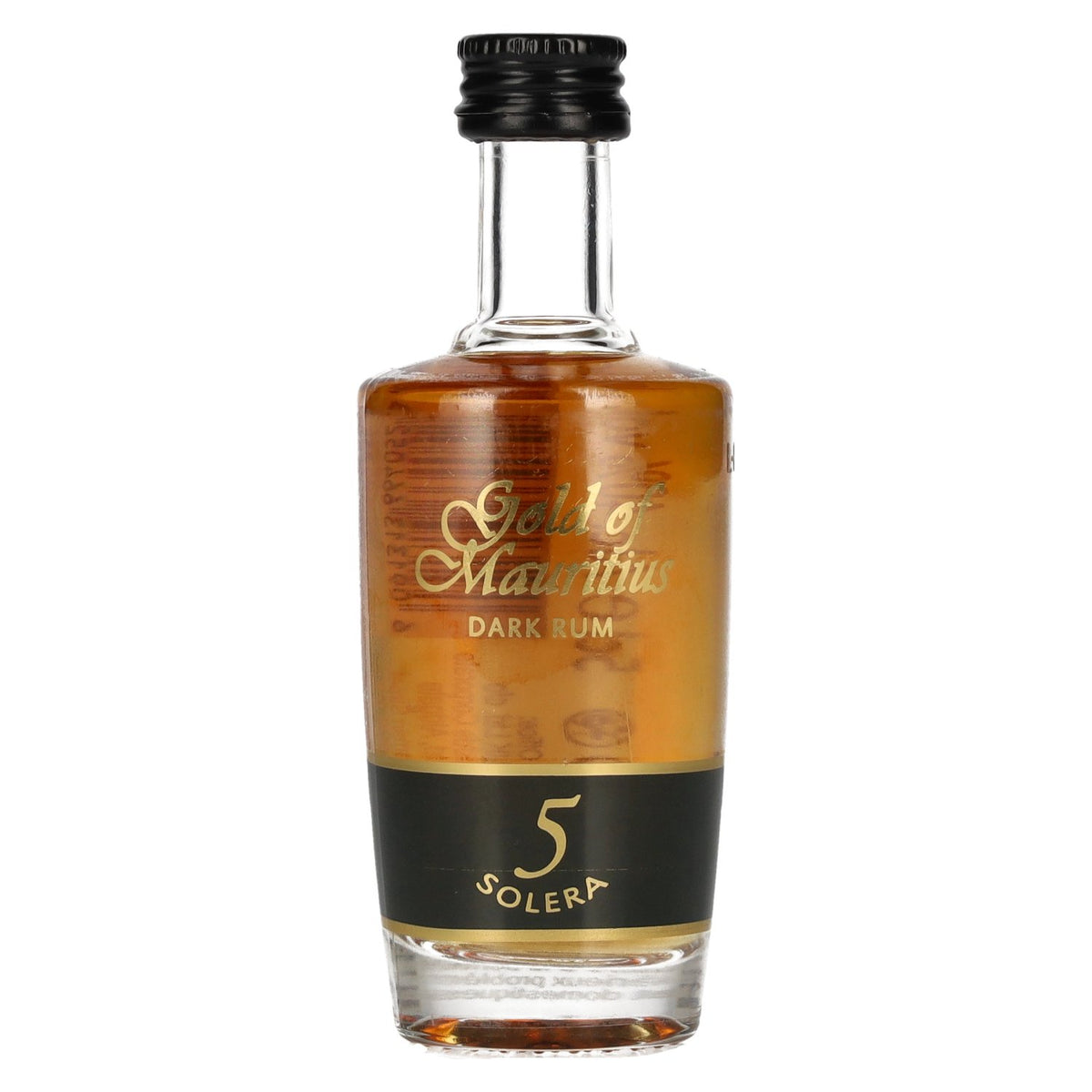 Gold of Mauritius 5 Solera Dark Rum 40% vol. 0,05 l