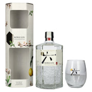 Roku Gin, le gin artisanal japonais, 43 % vol., 0,7 l, dans un coffret cadeau avec un verre