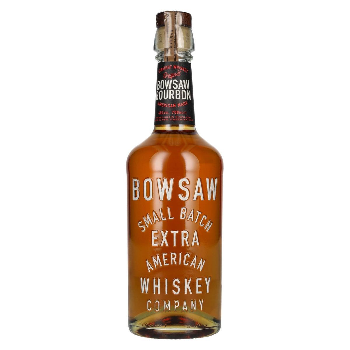 Bowsaw Original 100% Straight SMALL BATCH BOURBON 40% vol. 0.7 l