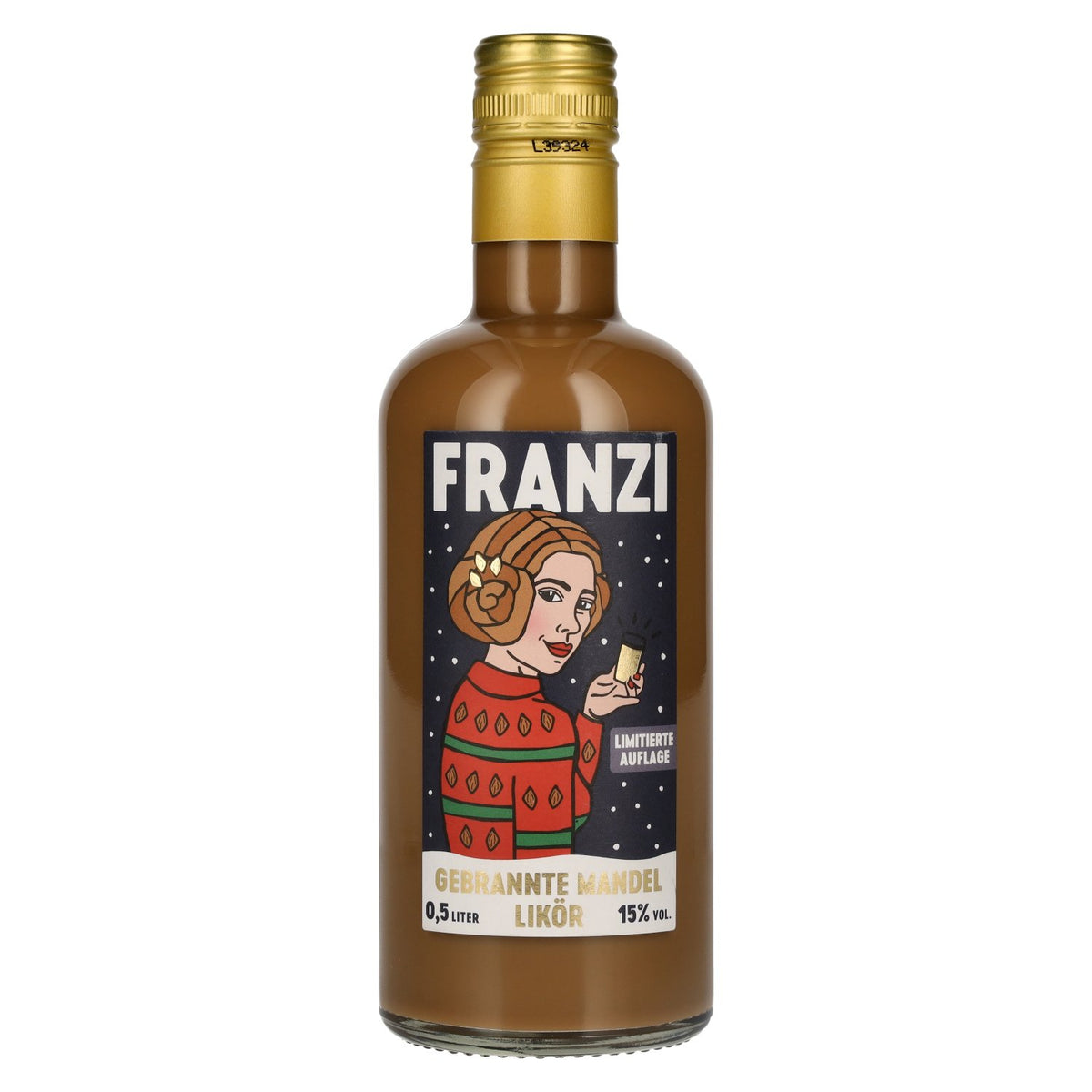 Franzi Likör d'amandes grillées, 15 % vol., 0,5 l