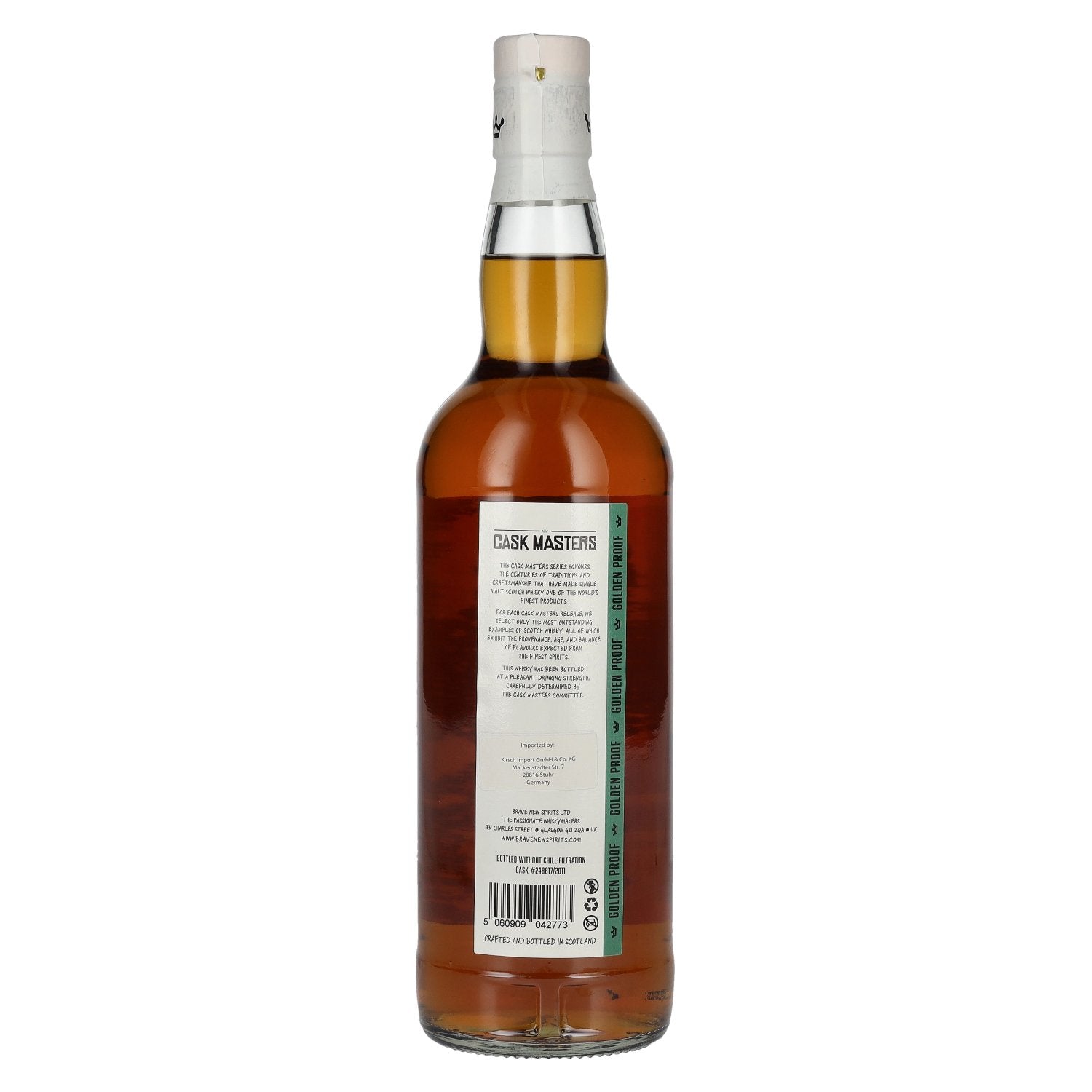 Brave New Spirits 13 Years Old NORTH BRITISH Cask Masters Single Grain #248817 2011 50,1% Vol. 0,7l