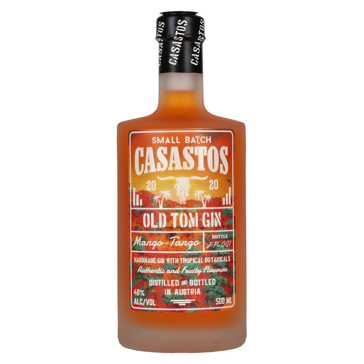 CASASTOS Old Tom Gin Small Batch Mango-Tango 40% vol. 0.5l