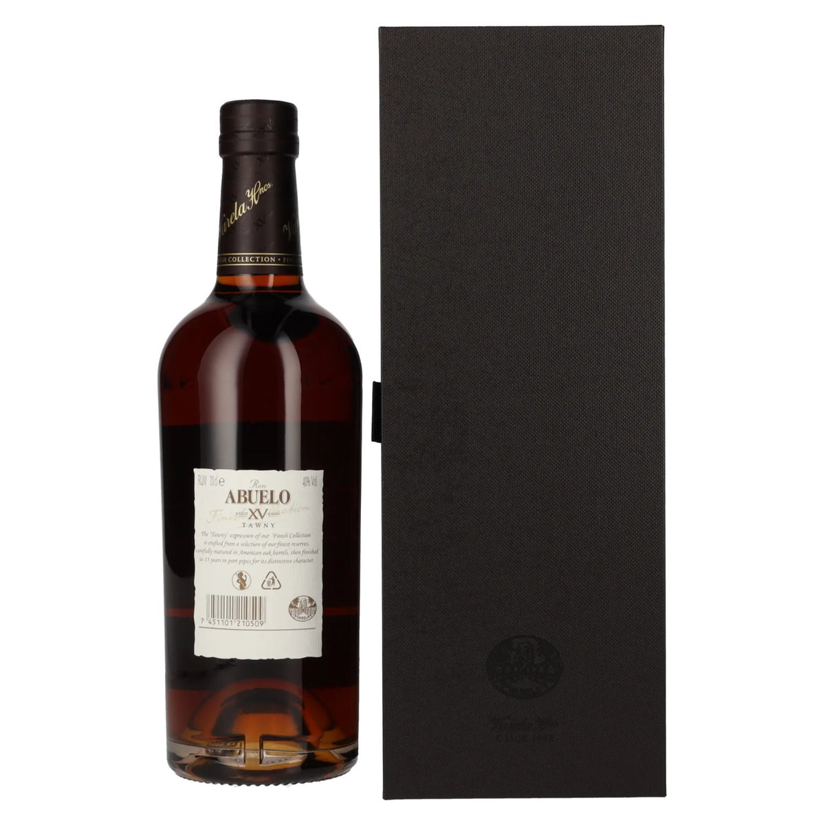 Ron Abuelo Añejo XV Años TAWNY Port Cask Finish 40% vol. 0,7 l in geschenkverpakking