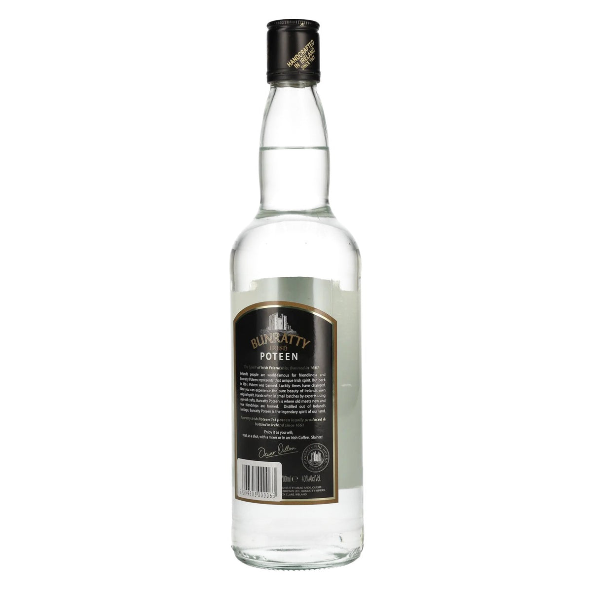 Bunratty Irish POTCHEEN 40% vol. 0.7 l