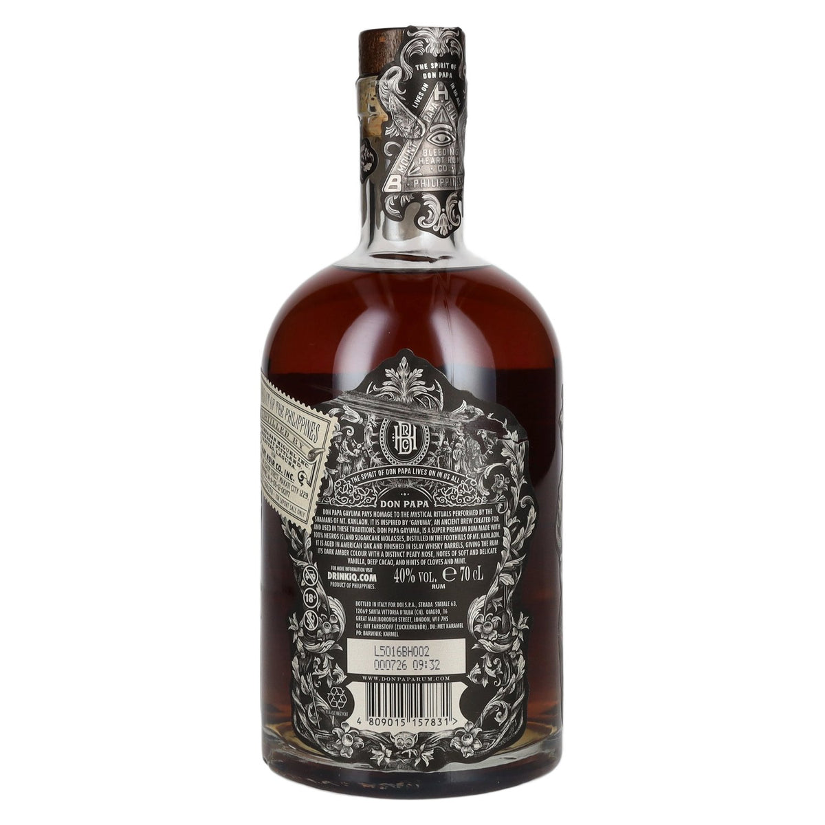 Don Papa GAYUMA Rum 40% vol. 0,7 l