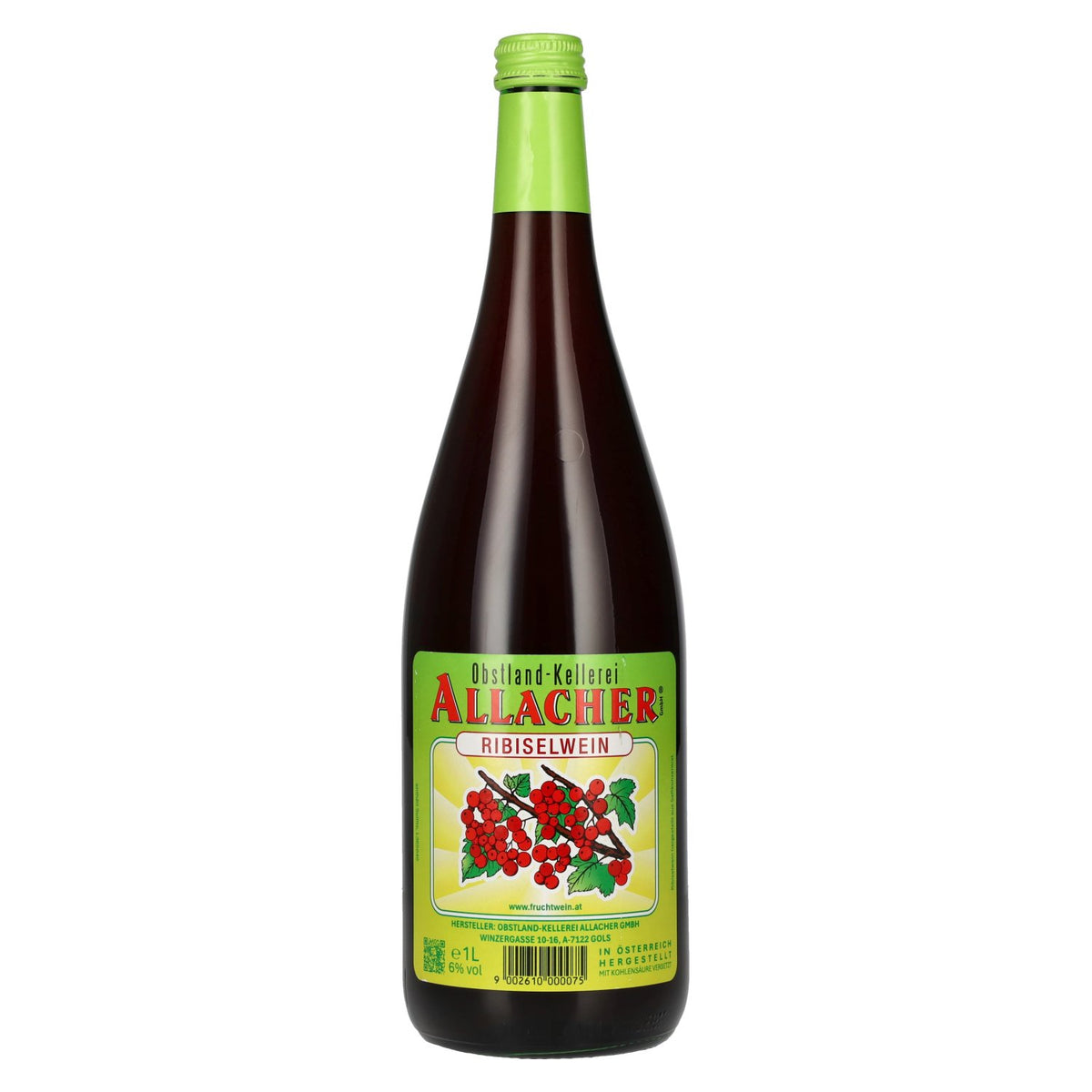 Allacher Redcurrant Wine 6% ABV 1 litre