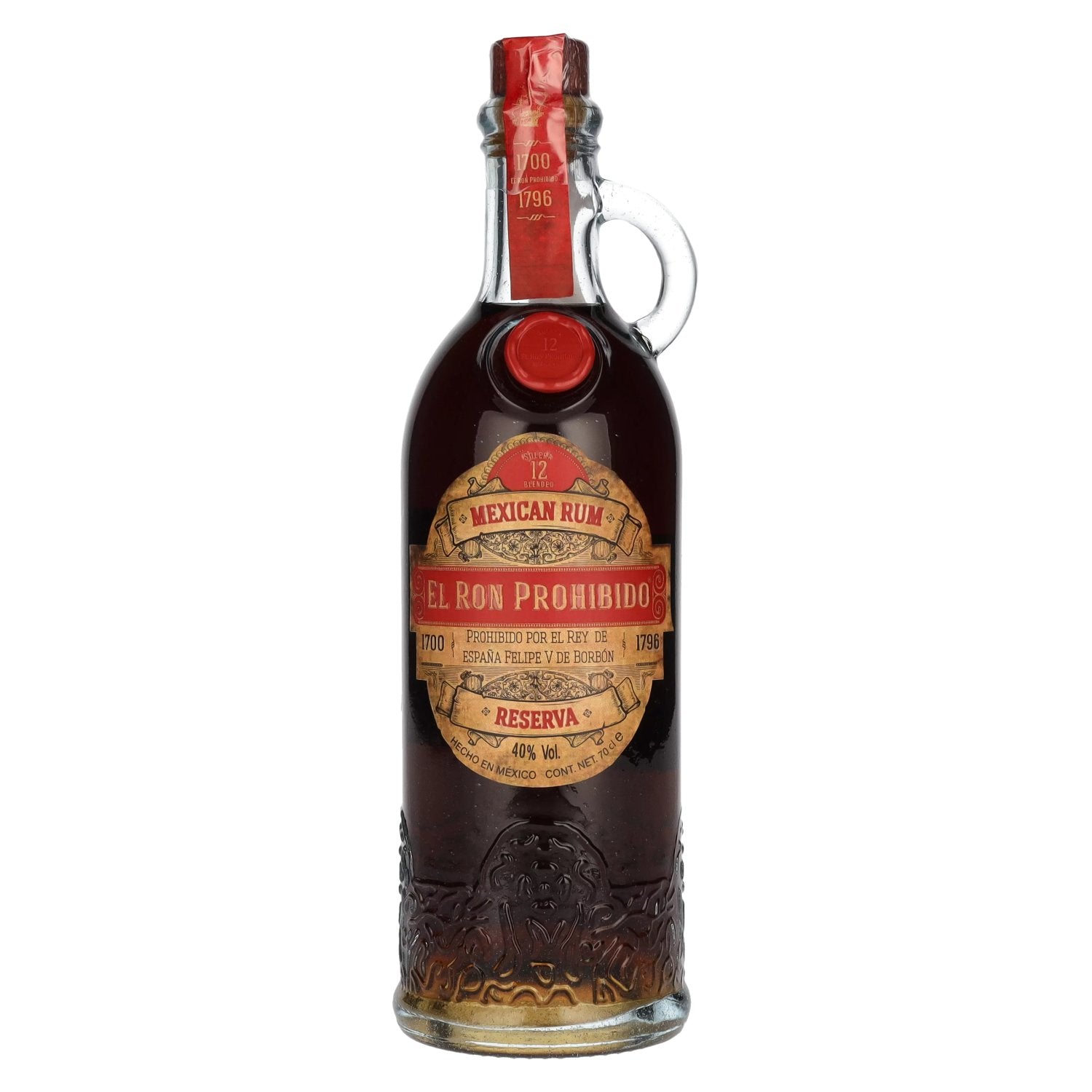 El Ron Prohibido Solera 12 Gemengde Mexicaanse Rum 40% Vol. 0,7l