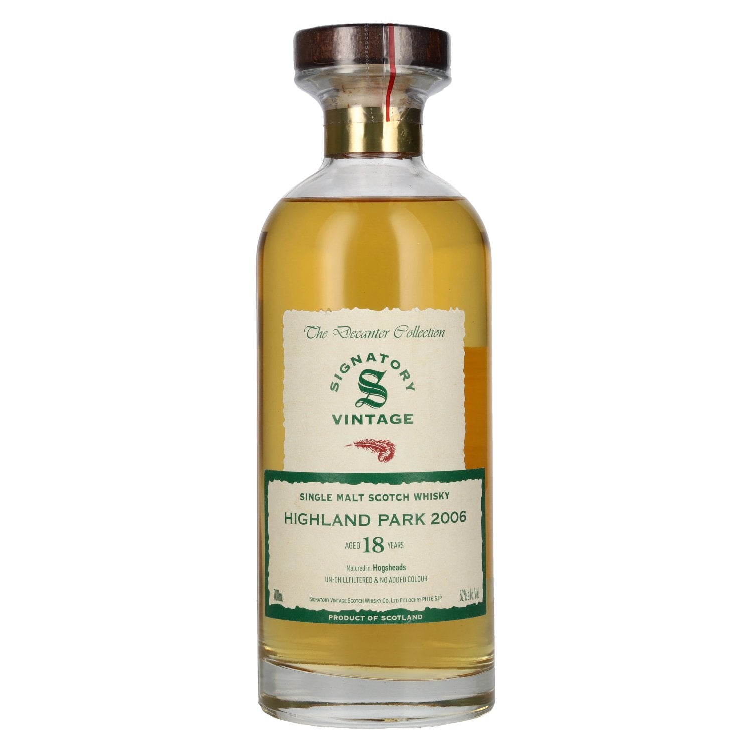 Signatory Vintage 18 Years Old HIGHLAND PARK The Decanter Collection 52% Vol. 0,7l
