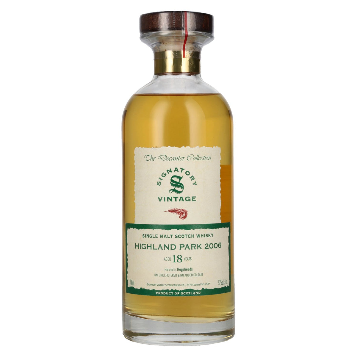 Signatory Vintage 18 Years Old Highland Park The Decanter Collection 52% vol. 0.7 l